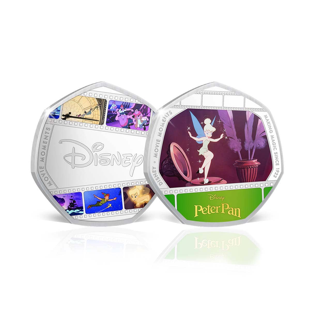 Disney Movie Moments Peter Pan Silver-plated Commemorative Pack - Image 4