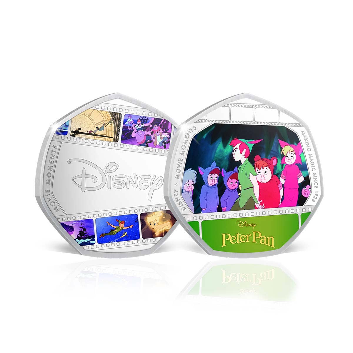 Disney Movie Moments Peter Pan Silver-plated Commemorative Pack - Image 5
