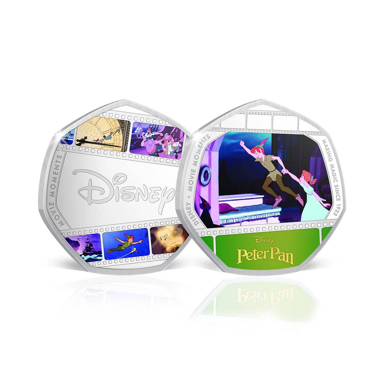 Disney Movie Moments Peter Pan Silver-plated Commemorative Pack - Image 6