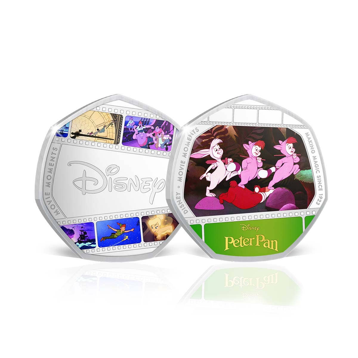 Disney Movie Moments Peter Pan Silver-plated Commemorative Pack - Image 8