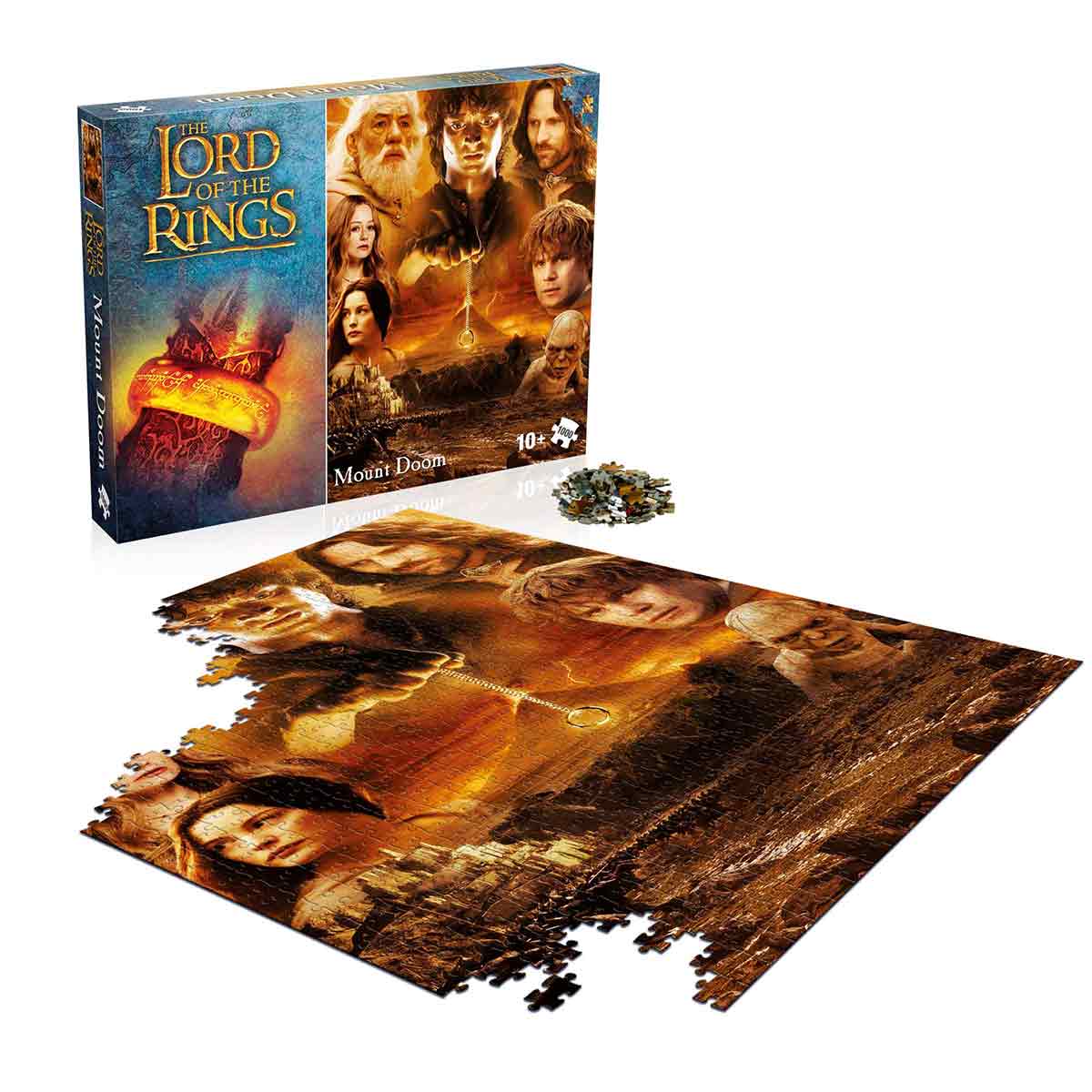 The Lord of the Rings Mount Doom 1000 Piece Puzzle - Image 3
