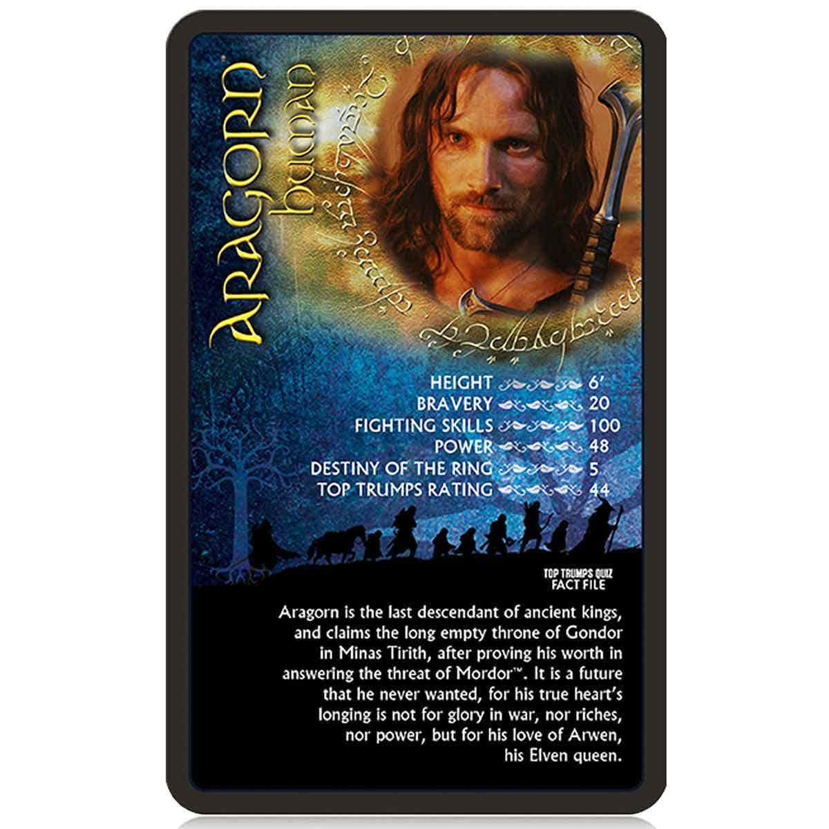 The Lord of the Rings Top Trumps Game - Image 3