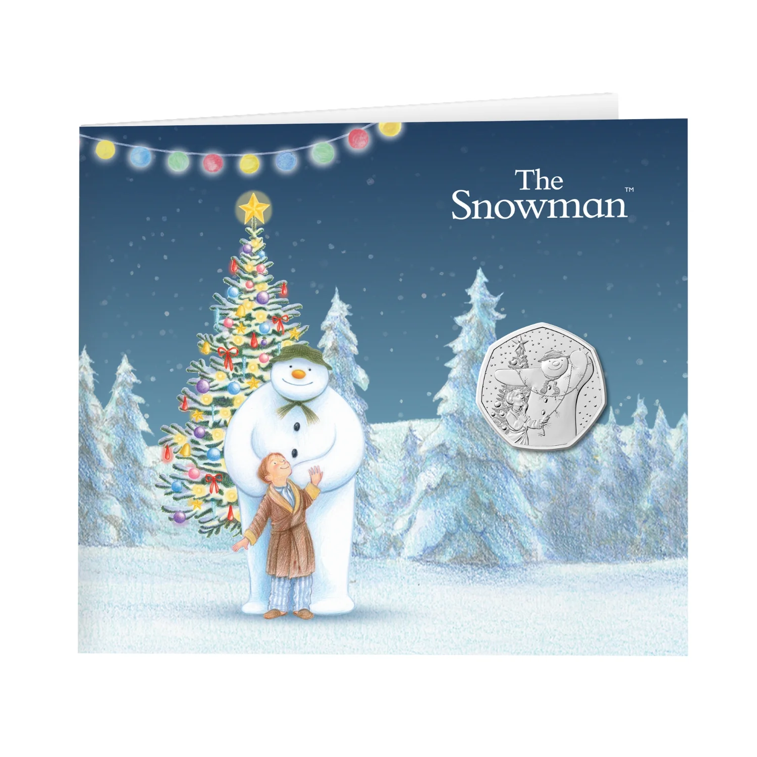 The Snowman 2025 50p Brilliant Uncirculated Coin - Image 2