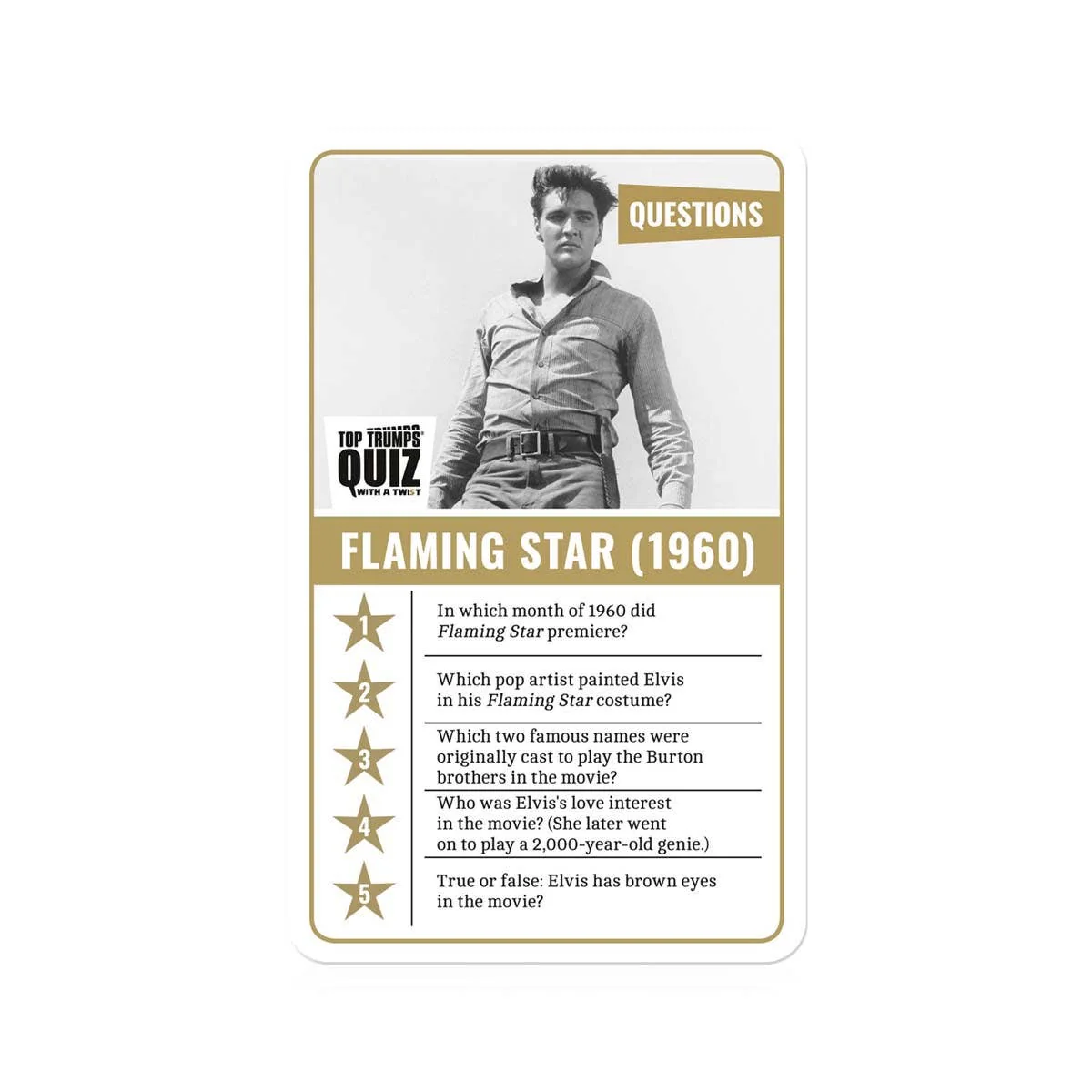 Top Trumps Elvis Quiz - Image 3