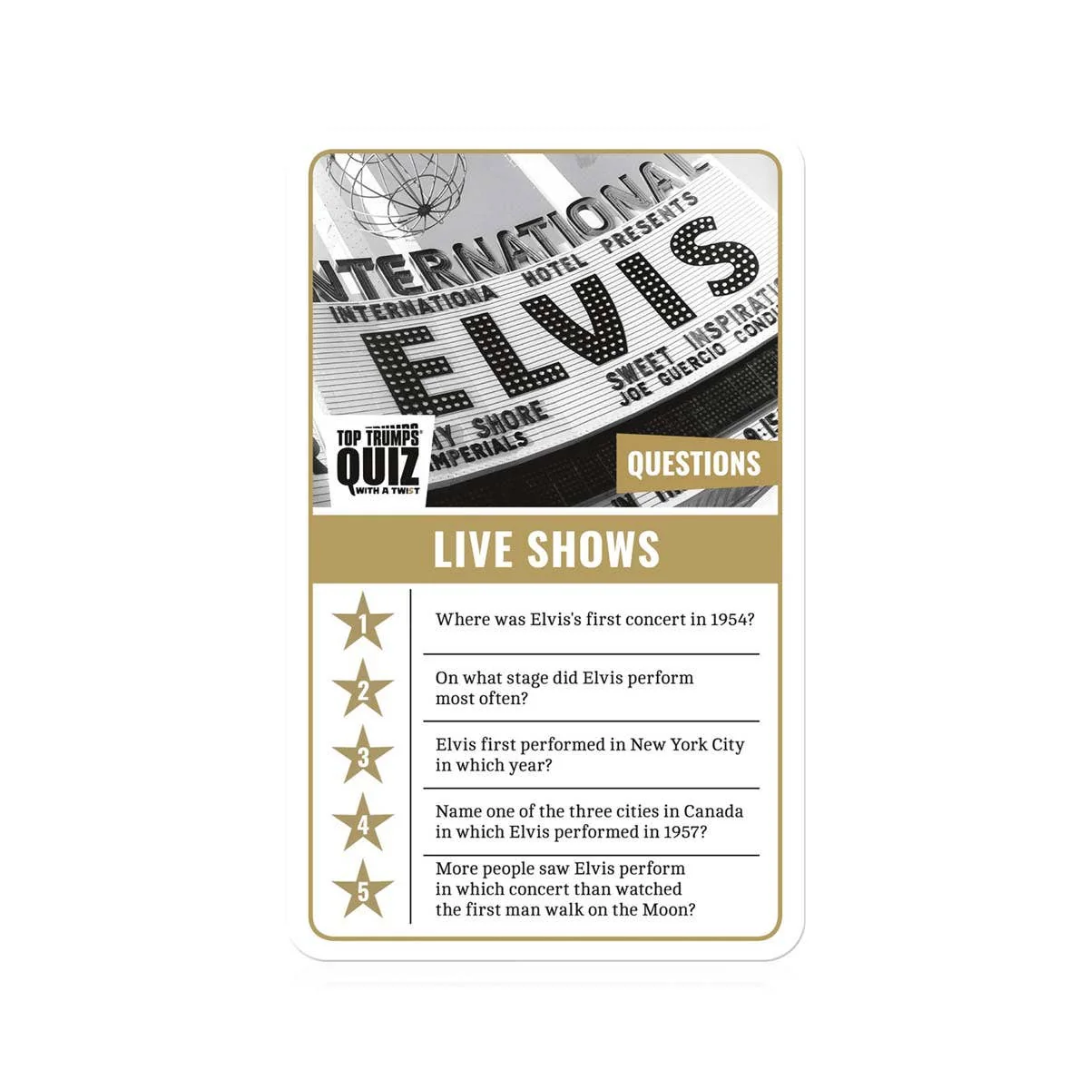Top Trumps Elvis Quiz - Image 4