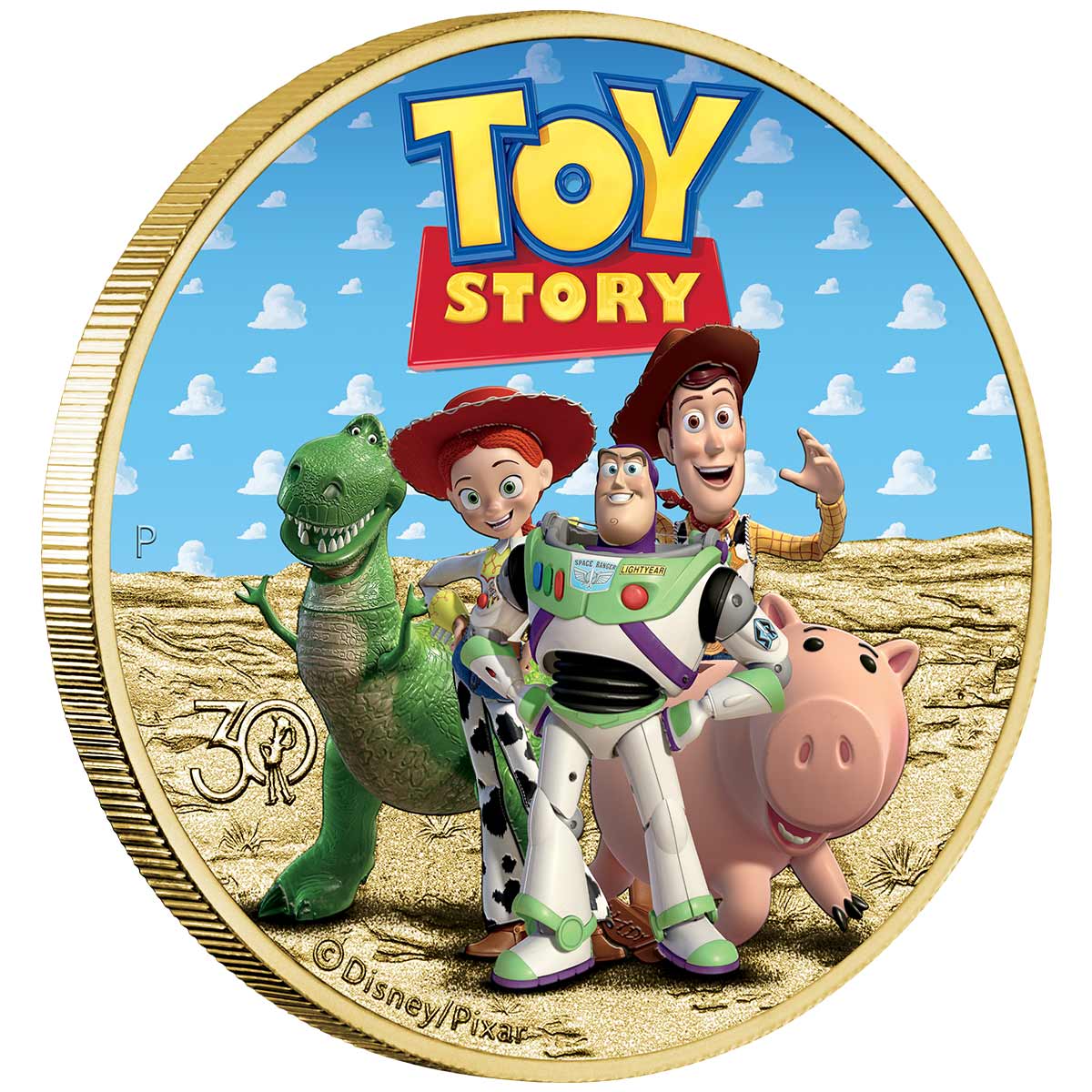 Toy Story 30th Anniversary 2025 $1 Stamp & Coin Cover - Image 2