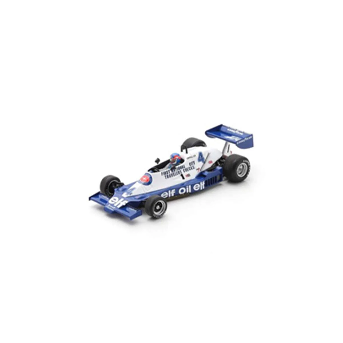 Tyrrell 008 No.4 3rd Austrian GP 1978 - Patrick Depailler - 1:43 Scale Resin Model Car