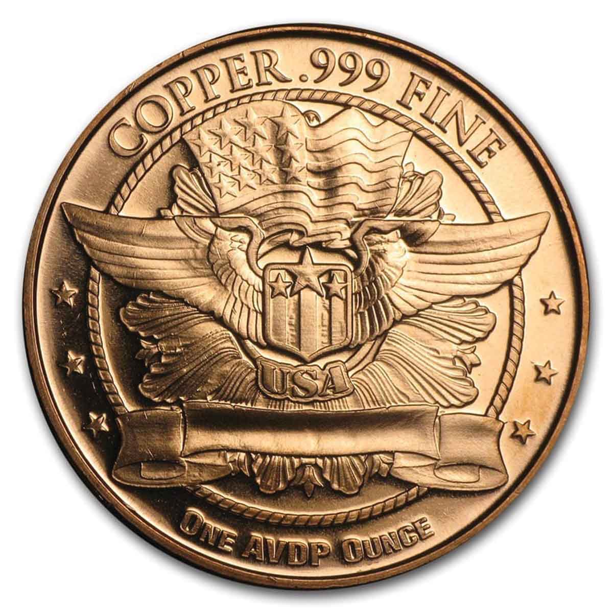 US Barber Half Dollar 1oz Copper Round - Image 2