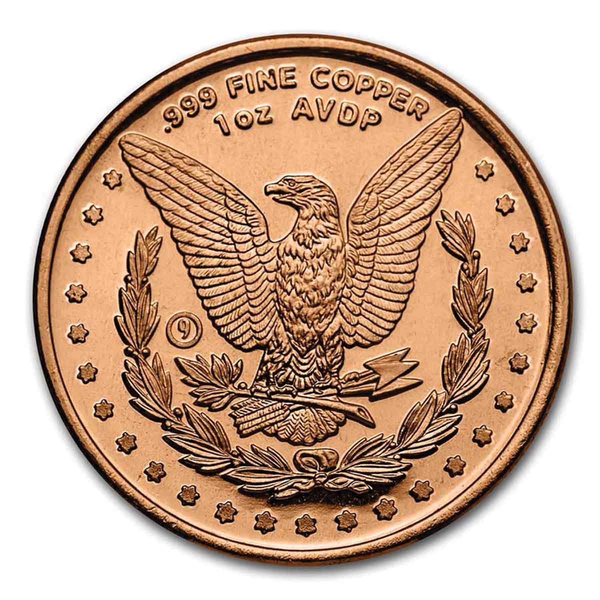 US Morgan Dollar 1oz Copper Round