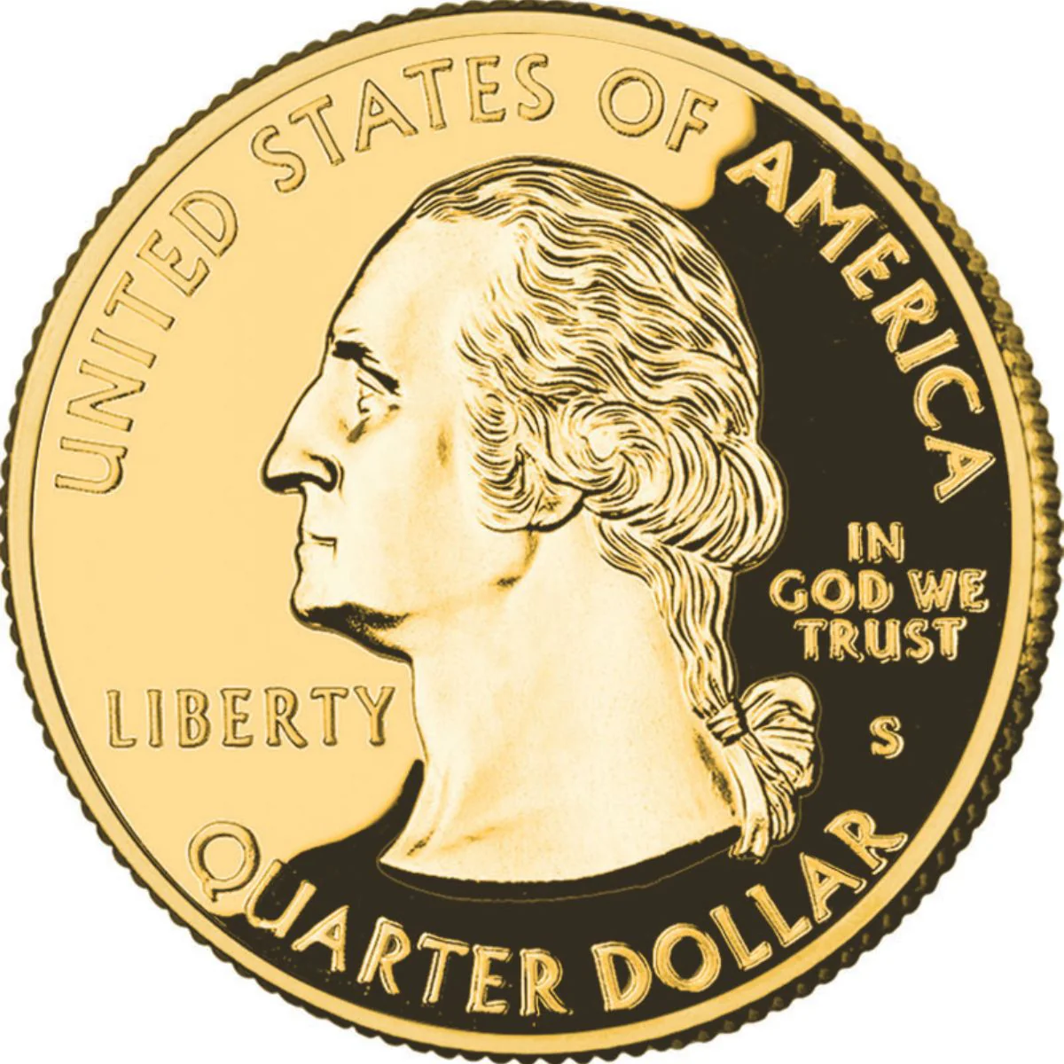 US State Quarters 2002 Ohio Gold-plated Coin - Image 2
