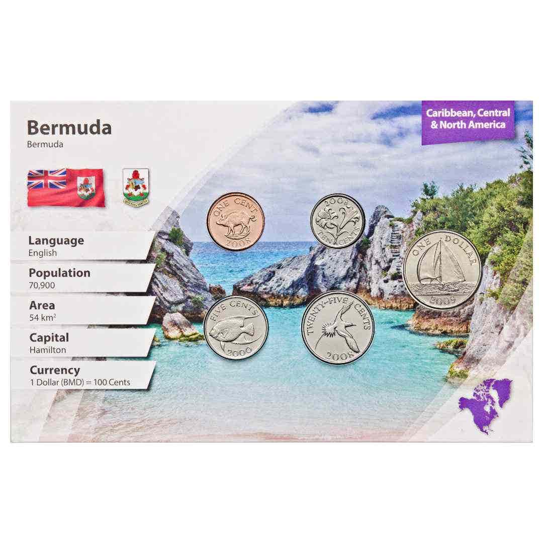 USA & Bermuda Coin Set Pair - Image 2