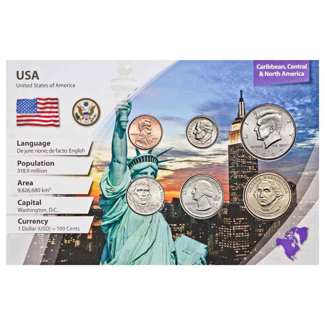 USA & Bermuda Coin Set Pair - Image 3