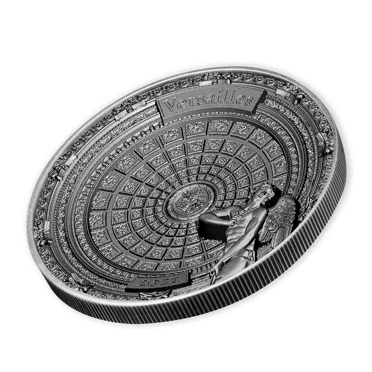 Versailles 2022 $10 4-Layered Silver Antique Coin - Image 3