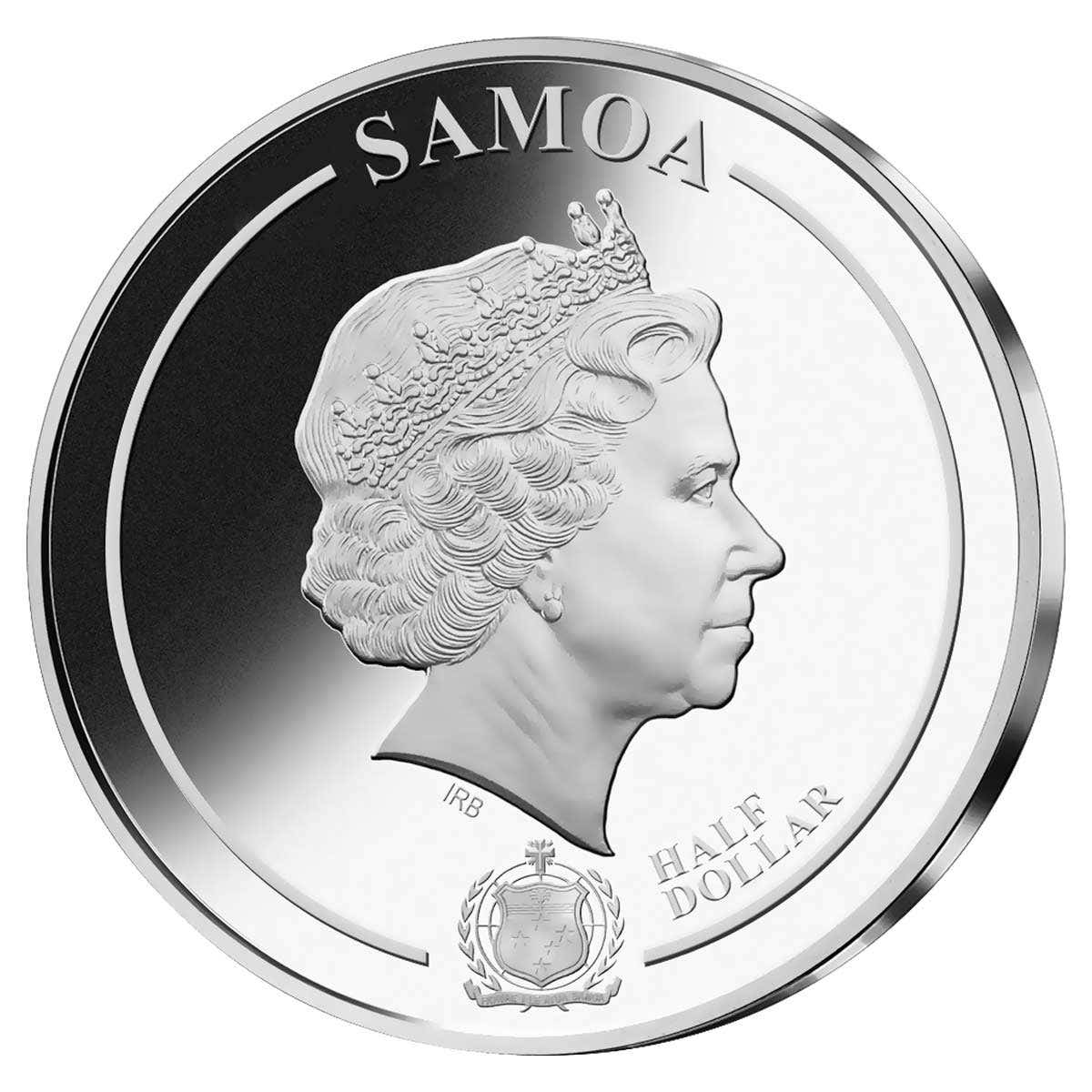 Voldemort 2020 Half Dollar Silver Plated Prooflike Coin - Image 2