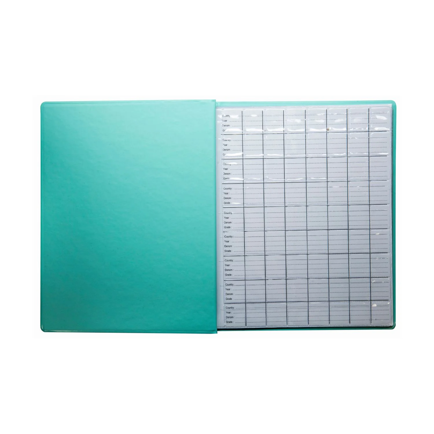 VST 6-Page Coin Album Cool Aqua - Image 3