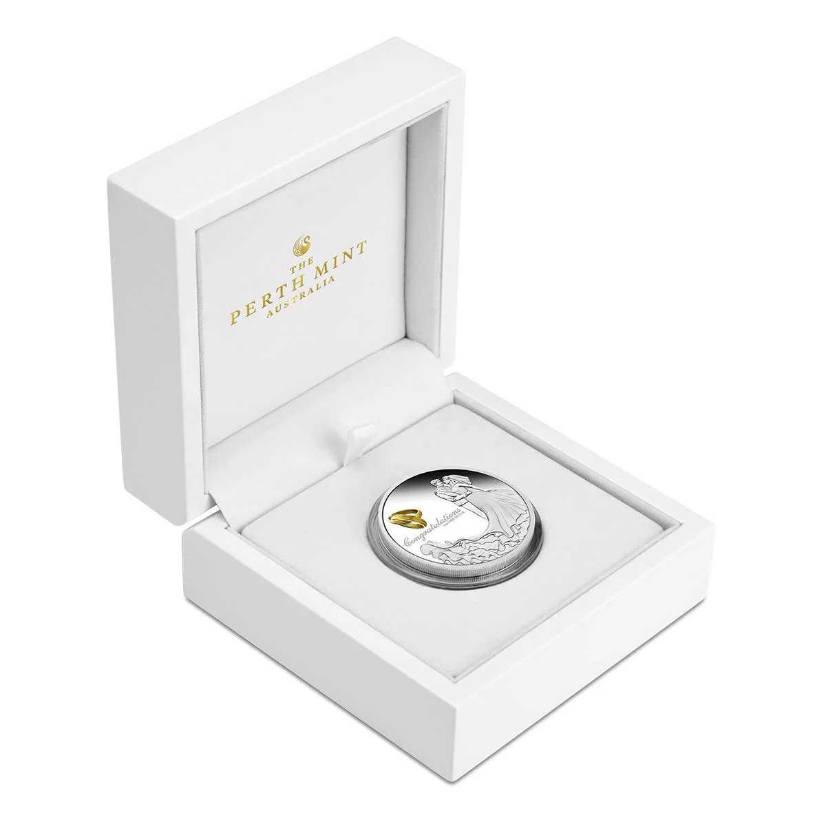 Wedding 2023 $1 1oz Silver Proof Coin - Image 4