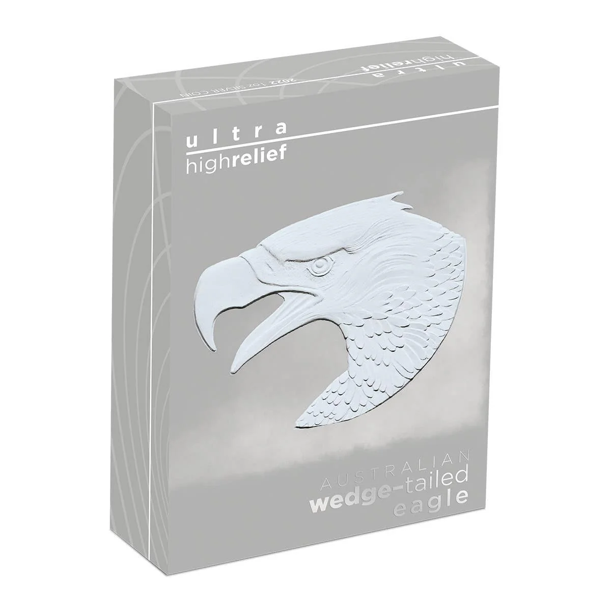 Wedge-Tailed Eagle 2022 $1 1oz Silver Ultra High Relief Proof Coin - Image 5