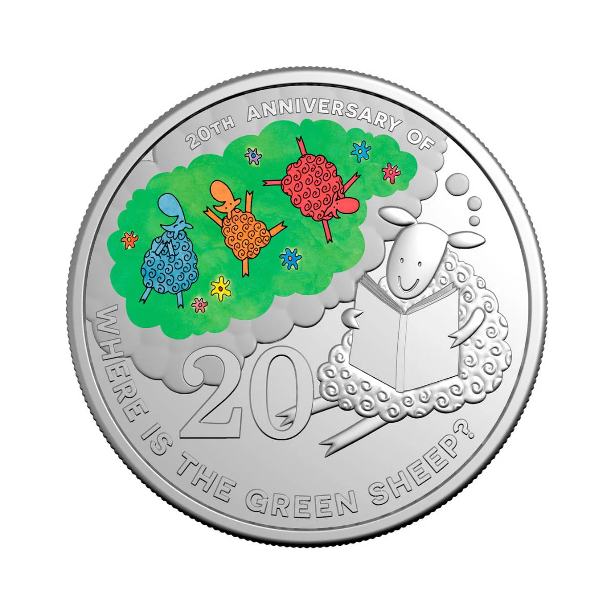 Where is the Green Sheep 20th Anniversary 2024 20c Stamp & Coin Cover - Image 3