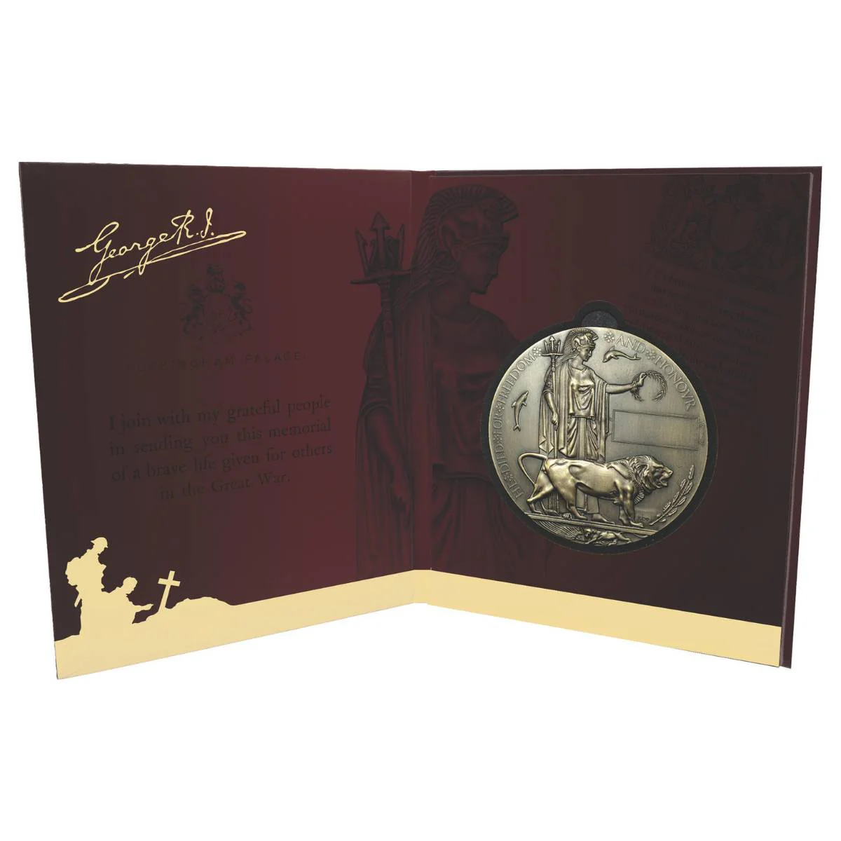WWI Memorial Plaque Replica - Image 5