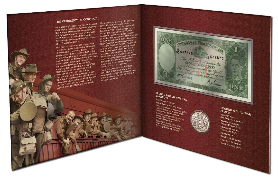 WWII Coin & Banknote Premium Portfolio - Image 3