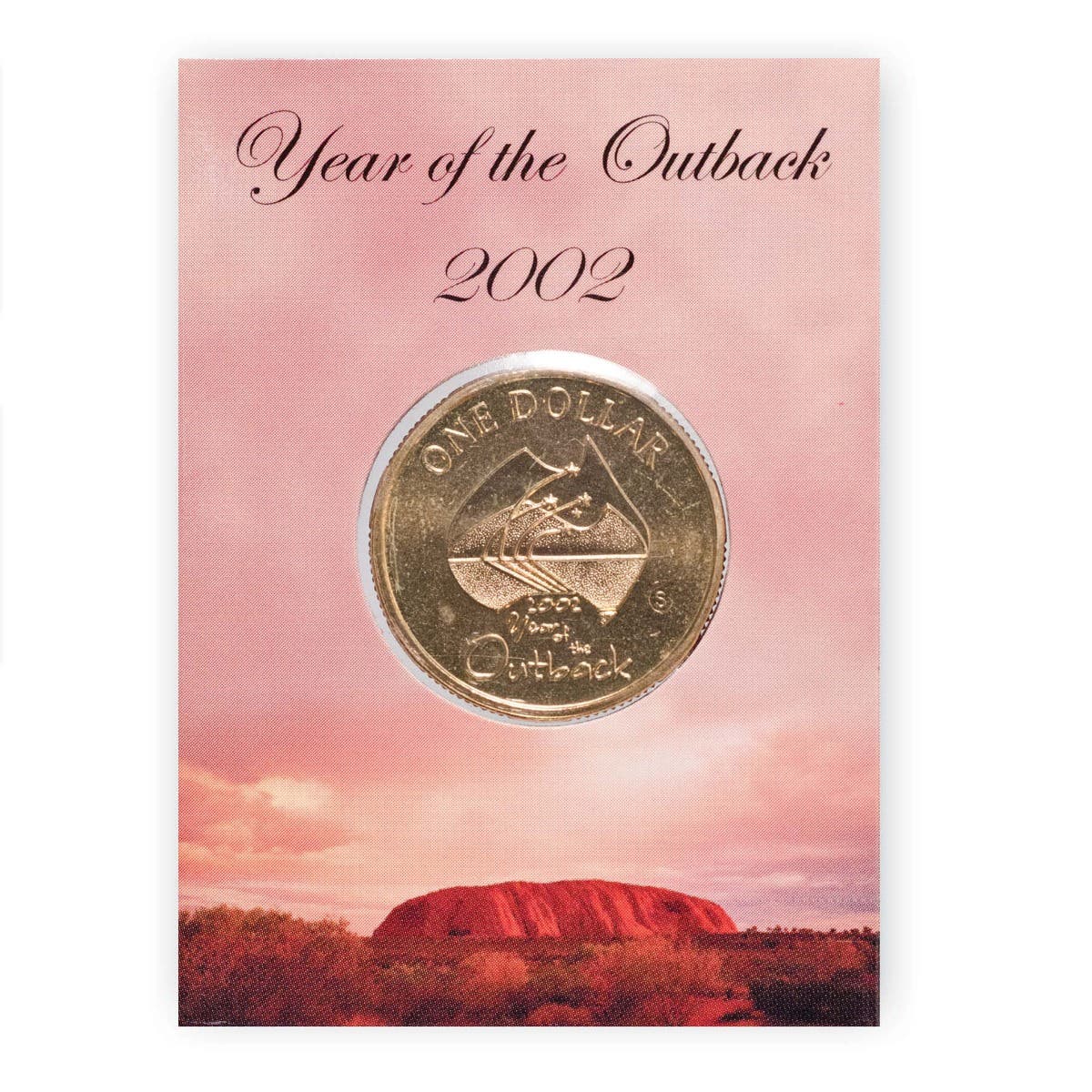 Australia Year of the Outback 2002 $1 Aluminium-Bronze Mintmark Uncirculated 4-Coin Set - Image 2