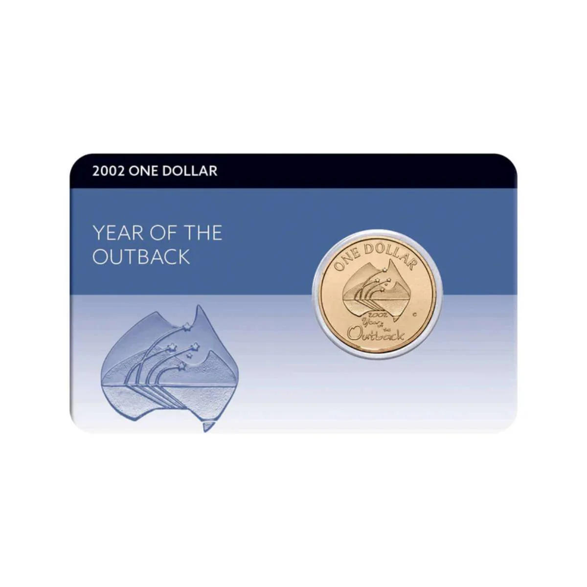 Australia Year of the Outback 2002 $1 Aluminium-Bronze Uncirculated Coin Pack